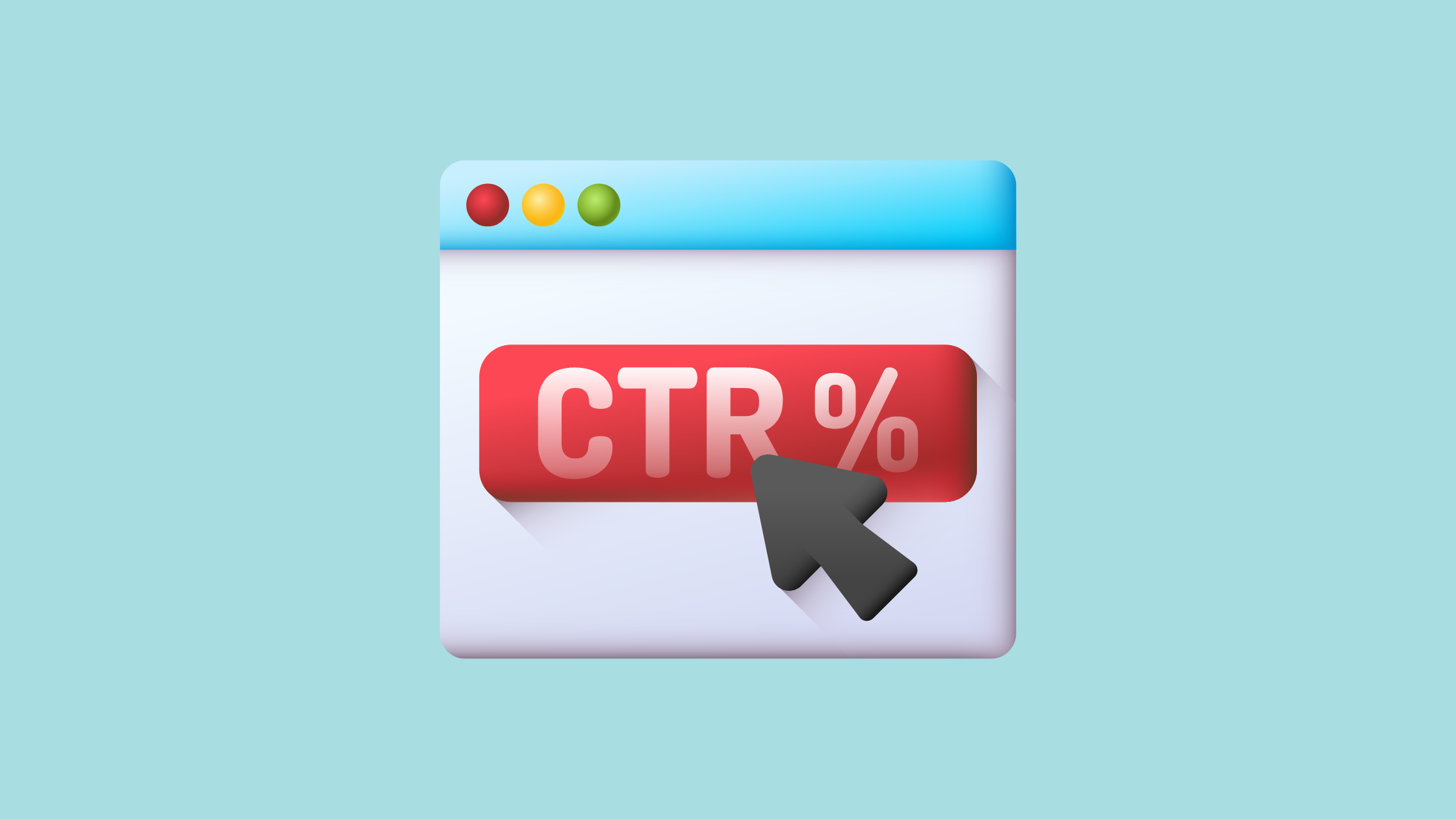 high CTR suggests that your title tags and meta descriptions