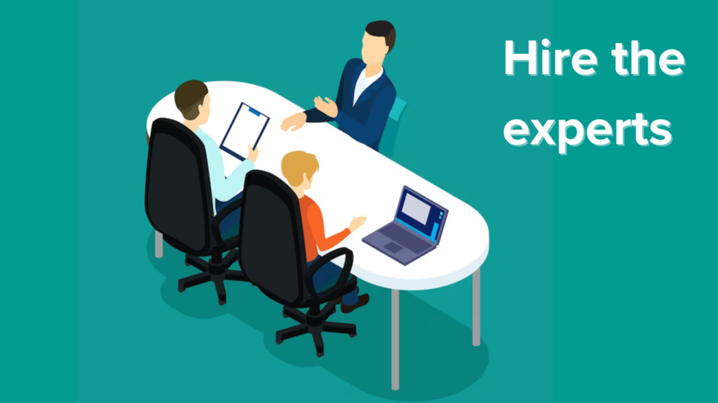 Hire the expert who can help you for search intent for your specific target audience