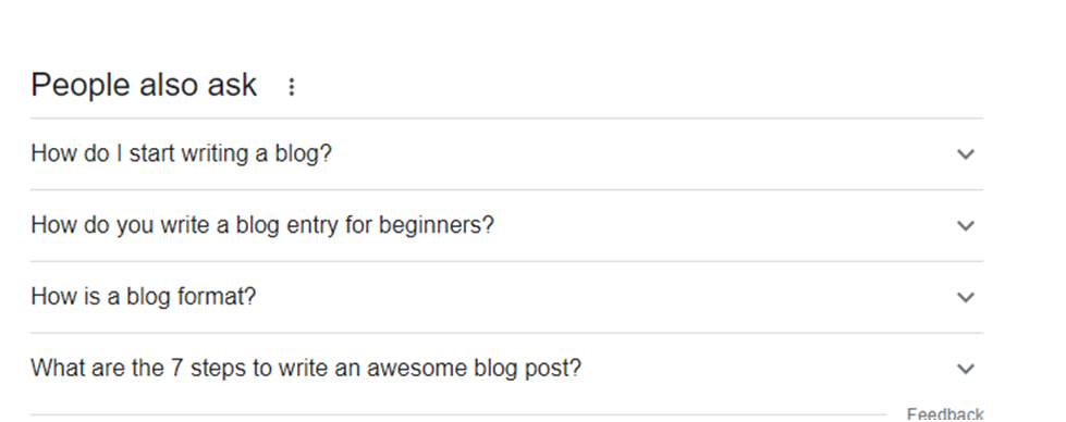 People also ask" is a free and easy-to-use technique to find long-tail keywords.