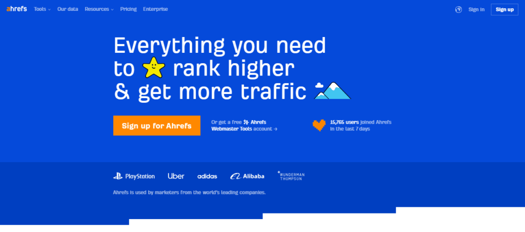 Ahrefs can be regarded as one of the closest alternatives to Semrush.